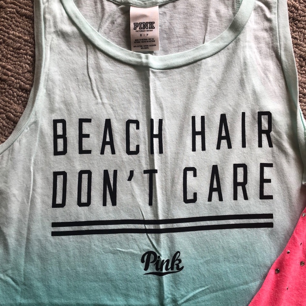 Bundle of PINK by Victoria’s Secret tank tops - Picture 2 of 7